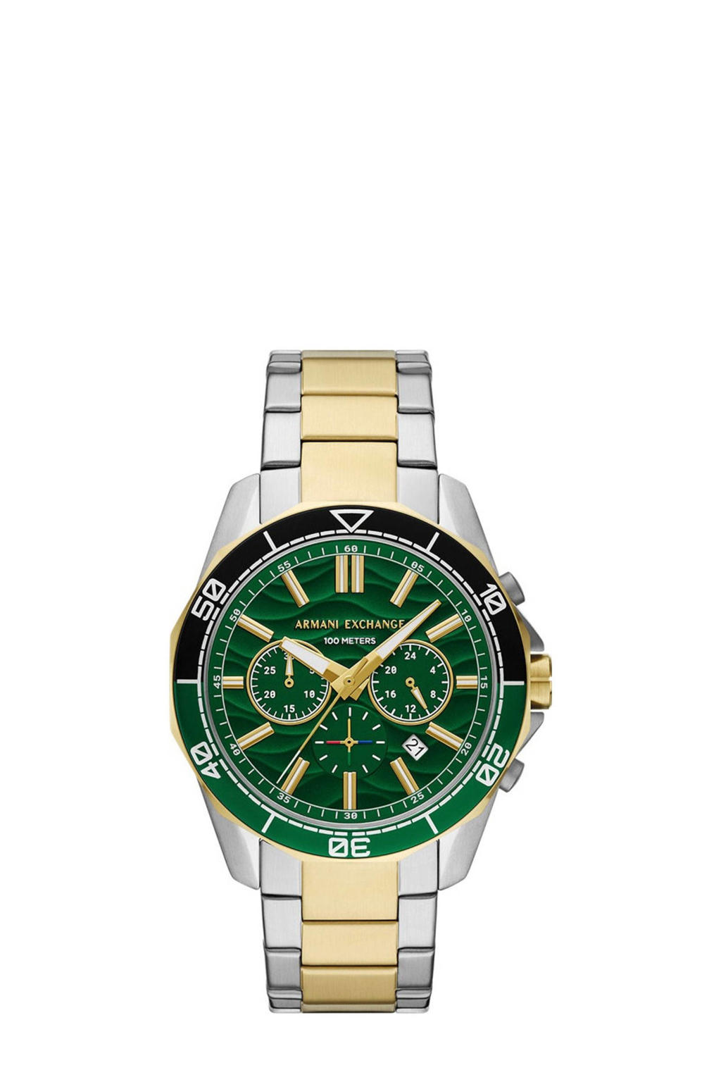 Armani Exchange horloge AX1966 goudkleurig
