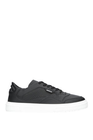 Connie animal  leren sneakers zwart