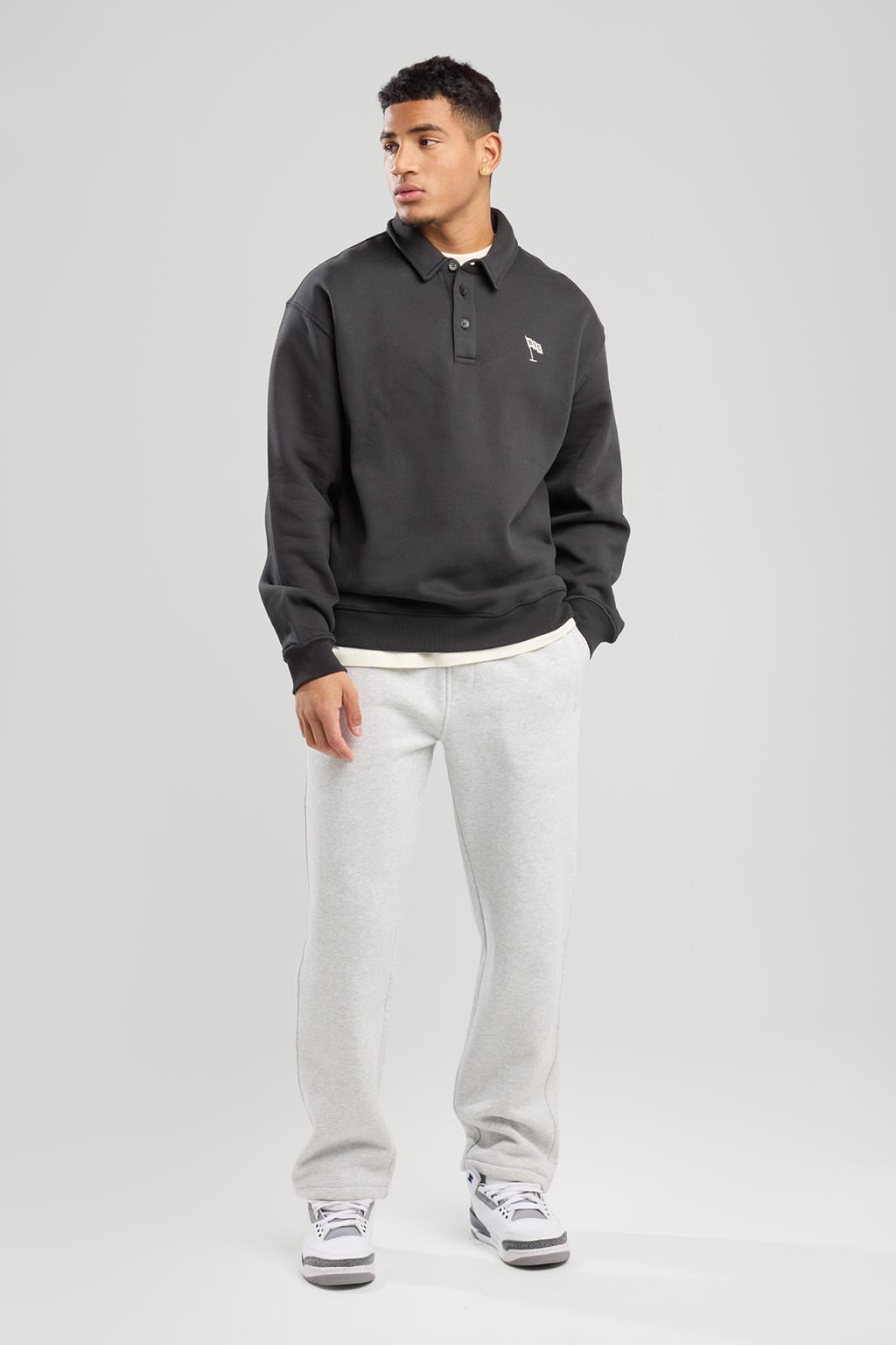 America Today sweater zwart