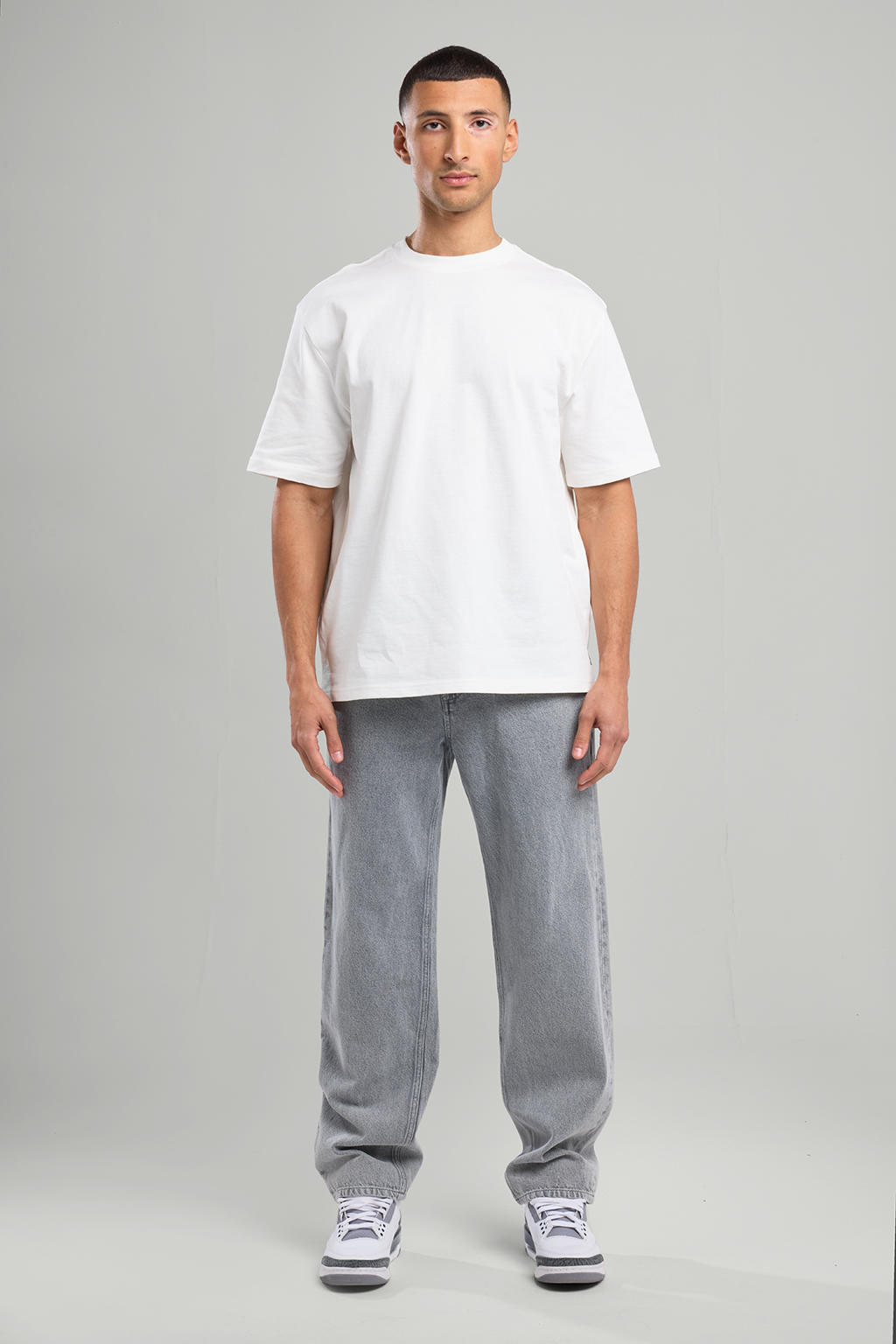 America Today loose fit jeans Dallas light grey