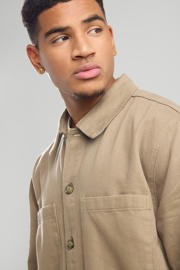 thumbnail: America Today overshirt beige