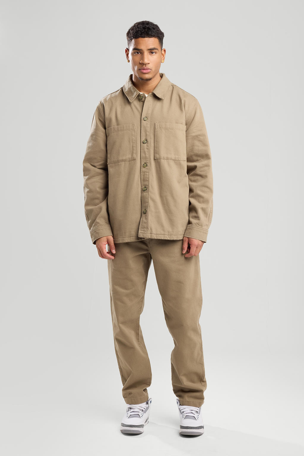 America Today overshirt beige