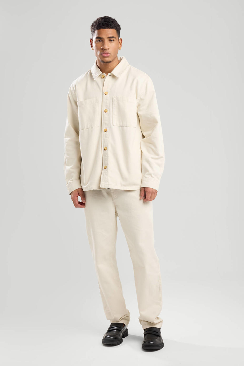 America Today overshirt ecru