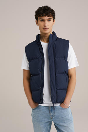 bodywarmer donkerblauw