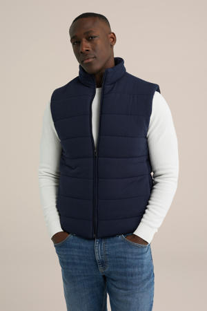 bodywarmer donkerblauw