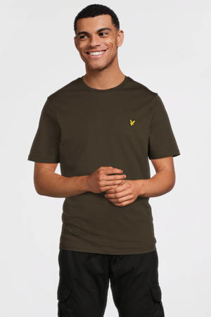 T-shirt olijfgroen