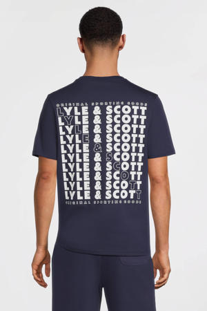 T-shirt donkerblauw
