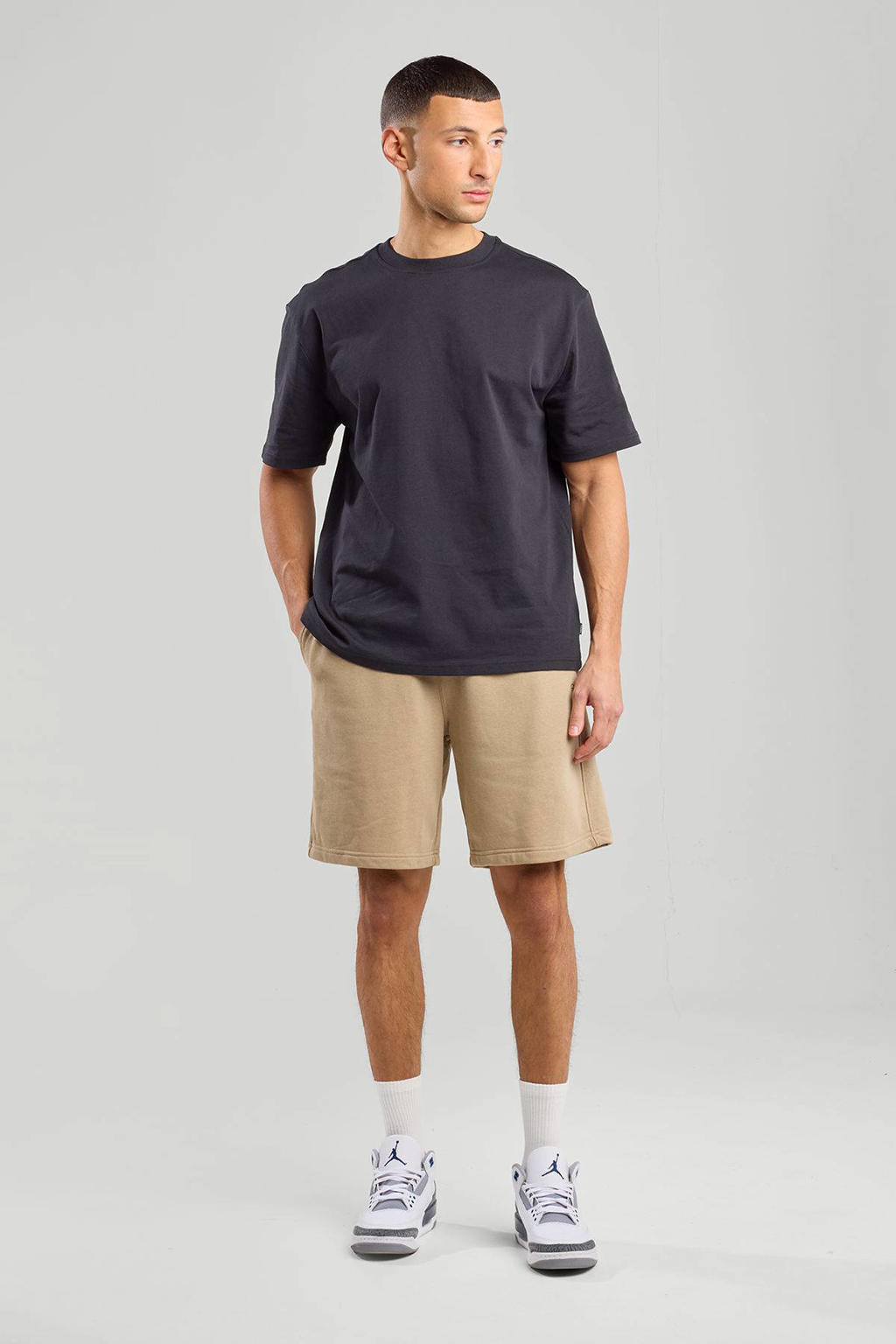 America Today regular sweatshort bruin