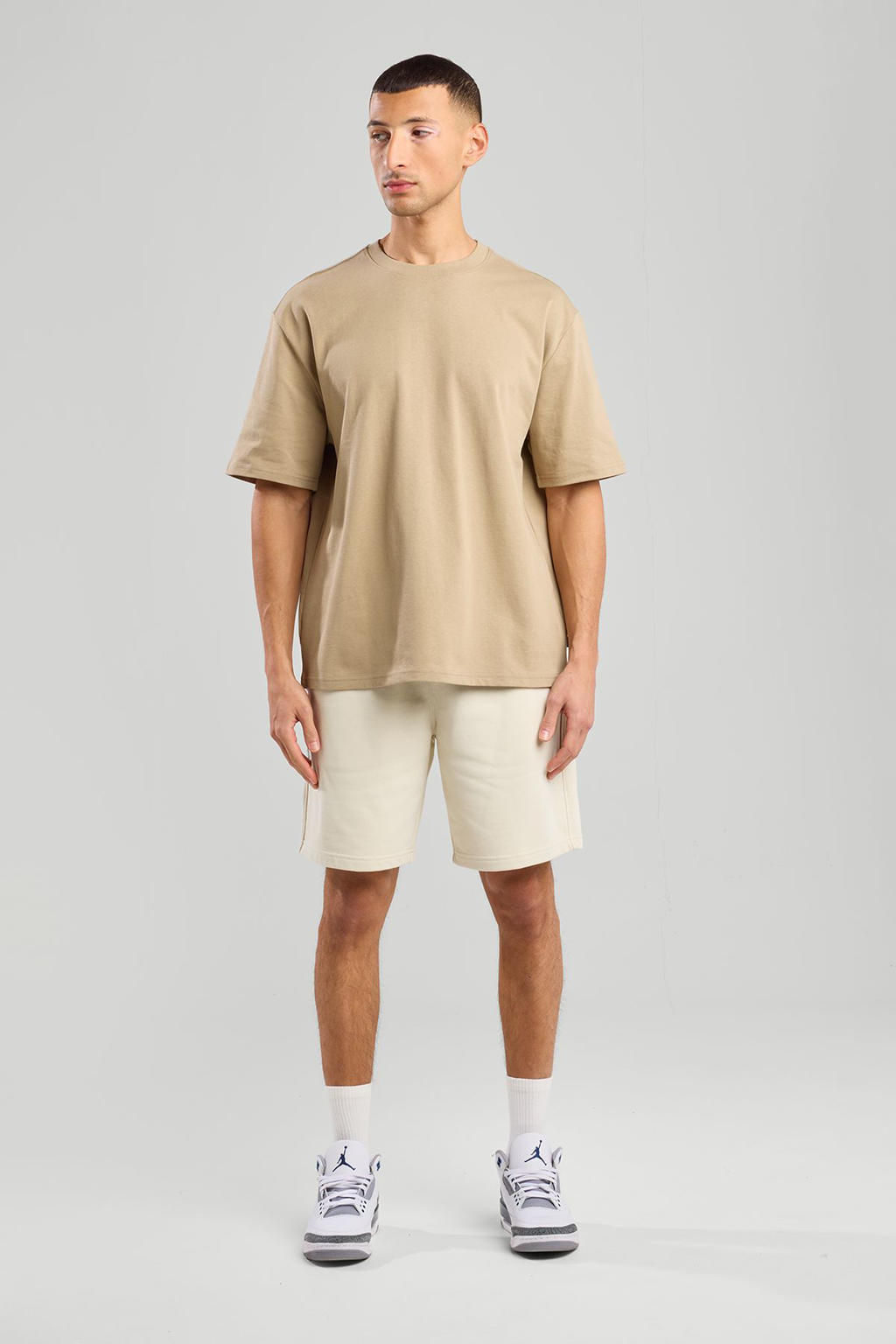 America Today regular sweatshort beige