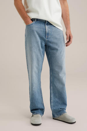 Tall loose fit jeans mid blue