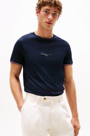 T-shirt donkerblauw