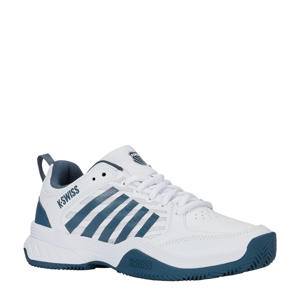 Court Express 2 Clay  tennisschoenen wit/donkergroen