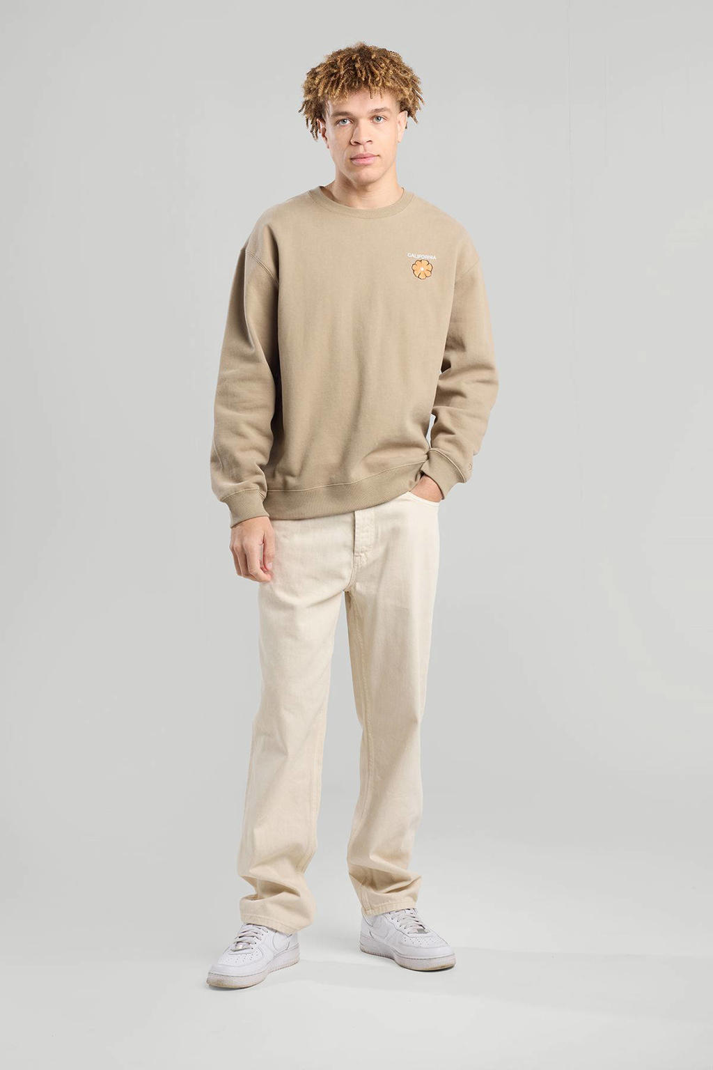 America Today sweater bruin