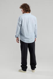 thumbnail: America Today linnen casual overhemd blauw