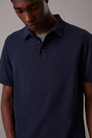 regular polo blauw