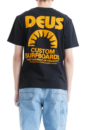 regular fit t-shirt Melodies zwart
