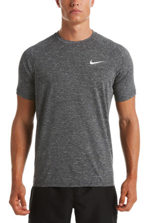 Heather sportshirt grijs