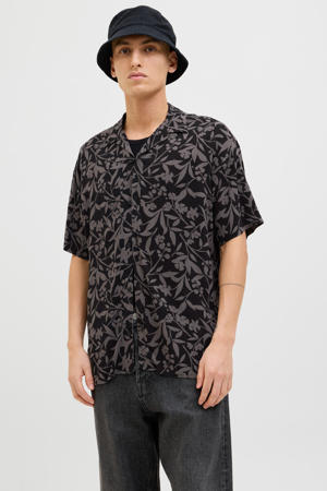casual overhemd zwart