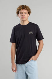 thumbnail: Zwarte heren America Today t-shirt van katoen met backprint, korte mouwen en ronde hals