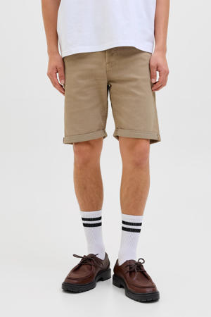 denim regular short lichtbruin