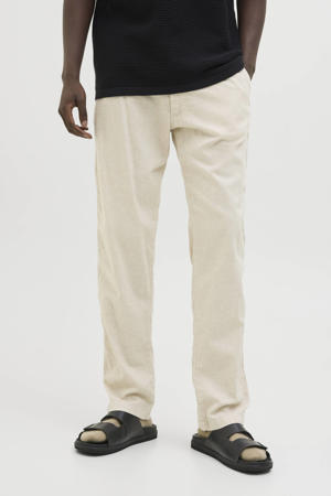 relaxed casual broek ecru