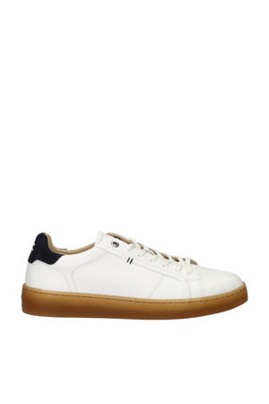 Wave  leren sneakers wit