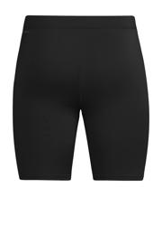 thumbnail: Zwarte heren adidas Performance hardloopshort van polyester met slim fit en regular waist
