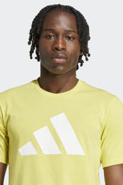 thumbnail: adidas Performance sportshirt geel/wit