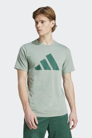 sportshirt lichtgroen/donkergroen