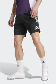 thumbnail: adidas Performance Senior Manchester United voetbalshort zwart/paars