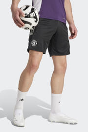 thumbnail: adidas Performance Senior Manchester United voetbalshort zwart/paars