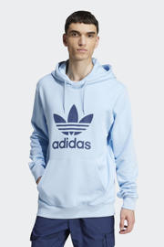 thumbnail: adidas Originals Adicolor Classics Trefoil hoodie lichtblauw