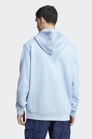 thumbnail: adidas Originals Adicolor Classics Trefoil hoodie lichtblauw