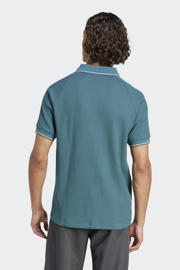 thumbnail: adidas Originals Waffle Knit polo grijsblauw