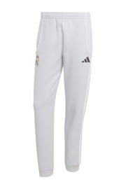 thumbnail: Lichtgrijs en witte heren adidas Performance Real Madrid Real Madrid joggingsbroek van katoen met loose fit