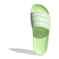 thumbnail: Limegroene unisex adidas Sportswear Adilette Adilette Aqua badslippers van rubber met logo