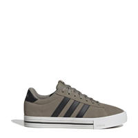thumbnail: Bruin en zwarte unisex adidas Sportswear Daily 4.0 sneakers van imitatieleer/voering: mesh/voetbed:: eva met veters en effen