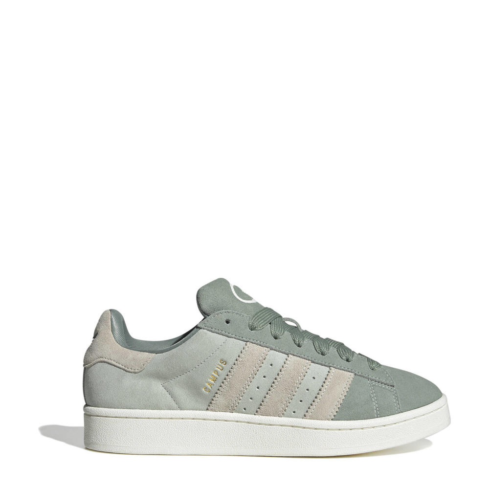 Groene heren adidas Originals Campus 00s sneakers van suède-pu/voering: mesh/voetbed: eva met veters