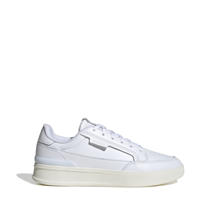 thumbnail: Witte heren adidas Sportswear Aspyre sneakers van leer/synthetisch met veters