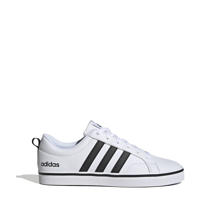 thumbnail: Wit en zwarte heren adidas Sportswear VS Pace 2.0 sneakers van imitatieleer/voering: textiel met veters