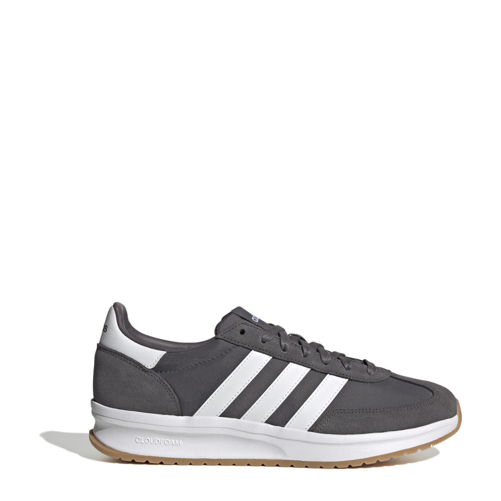 Grijs en witte heren adidas Sportswear Run 70s 2.0 sneakers van mesh-suède/voering: mesh/voetbed: eva met veters