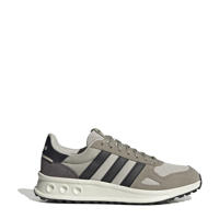 thumbnail: Groene heren adidas Sportswear Run 84 sneakers van mesh/suède met veters