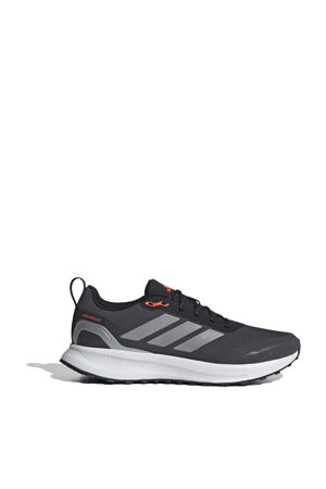 Runfalcon 5 TR hardloopschoenen zwart/zilver metallic