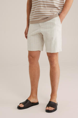 linnen relaxed casual short ecru