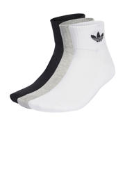 thumbnail: adidas Originals sokken - set van 3 wit/grijs/zwart