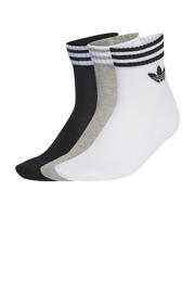 thumbnail: adidas Originals sokken - set van 3 wit/grijs/zwart
