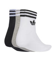 thumbnail: adidas Originals sokken - set van 3 wit/grijs/zwart