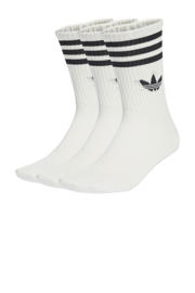 thumbnail: adidas Originals sokken - set van 3 wit/zwart