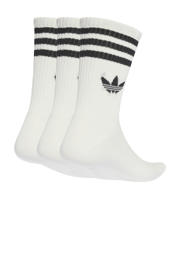 thumbnail: adidas Originals sokken - set van 3 wit/zwart