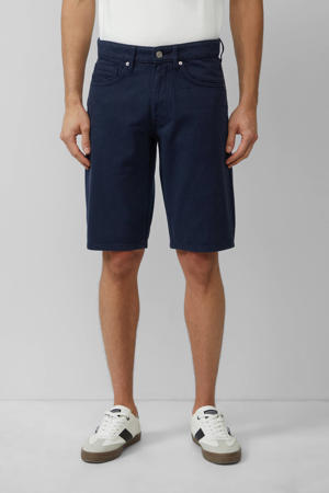 denim regular short donkerblauw